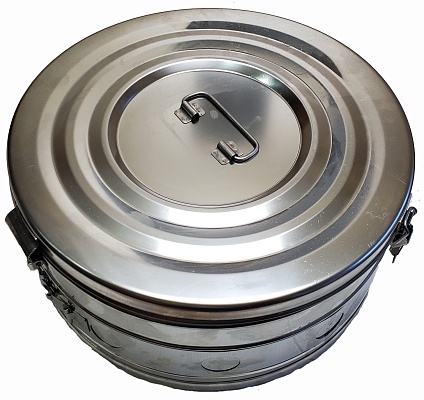 Коробка стерилизационная круглая КСК-18