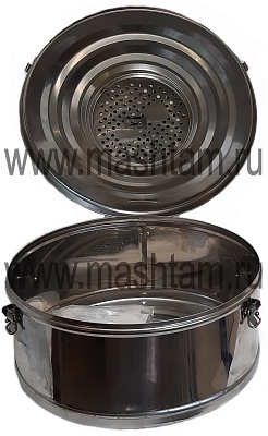 Коробка стерилизационная круглая с фильтром КСКФ-18