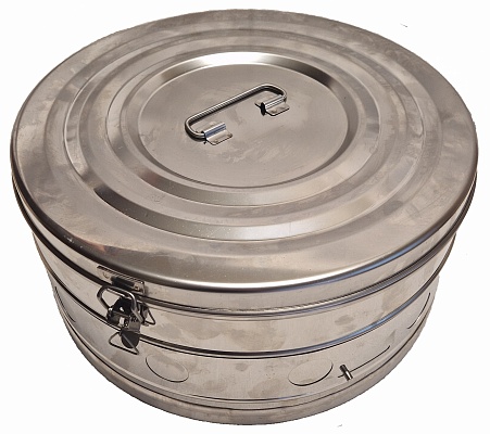 Коробка стерилизационная круглая КСК-18