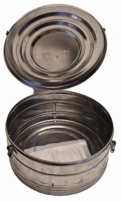 Коробка стерилизационная круглая КСК-18